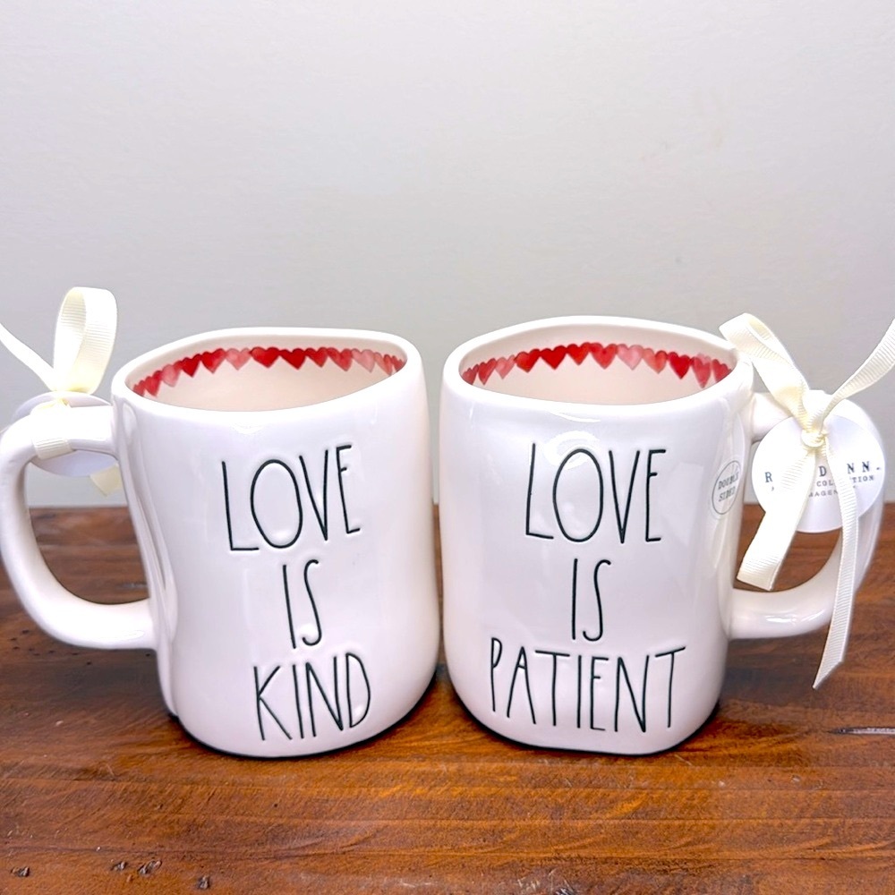 Rae Dunn • Love is Patient, Love is Kind Mug